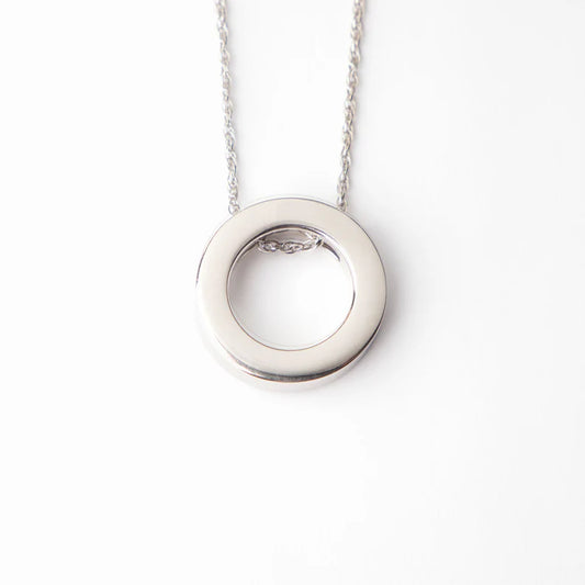 Circle Cremation Pendant