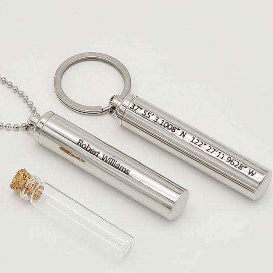 Cremation Vial Pendant